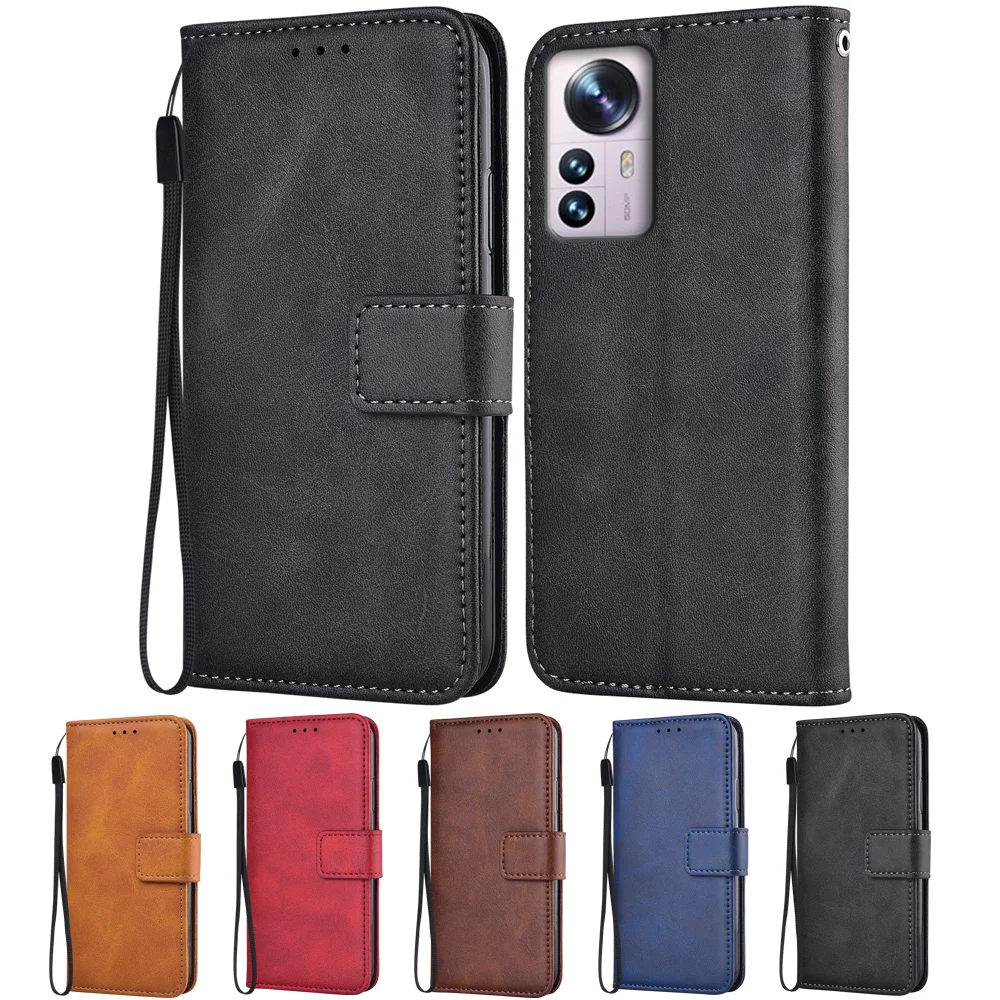 

Кожаный чехол-книжка с подставкой для Xiaomi 12 Pro 6,73 ''12 PRO