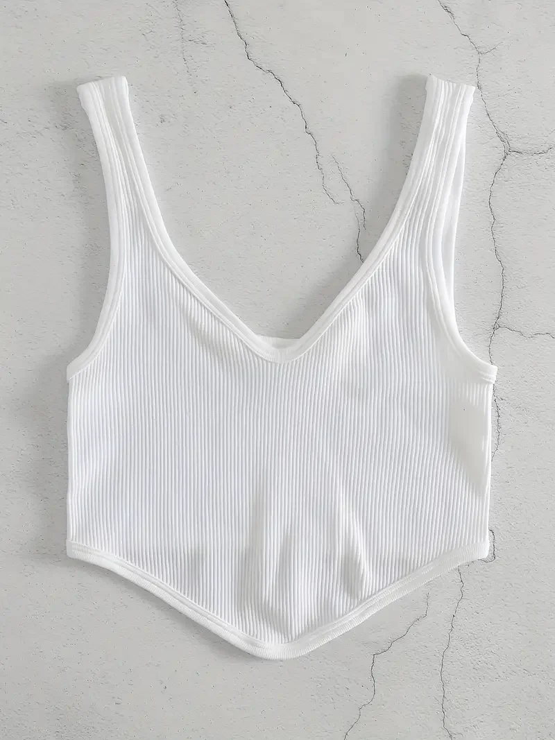 Женский пикантный Топ модная уличная одежда однотонный шикарный женский