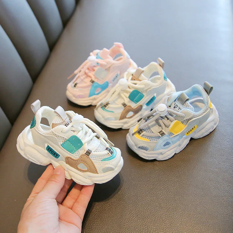 

Children's Sandals 2023 New Girls' Sandals Boys Baotou Breathable Fashion Sandals Beach Shoes Baby Sandals Kids Shoes