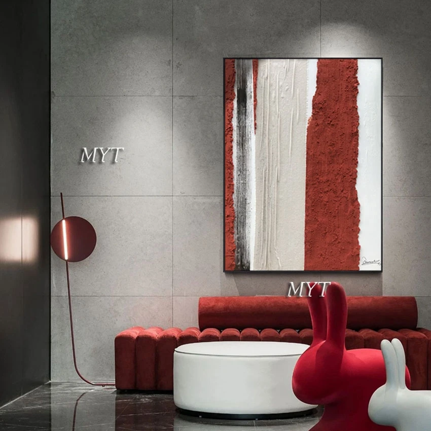 

Оригинальная абстрактная картина ручной росписи, картина маслом, Новое поступление, текстурный цветной блок, фоторамка