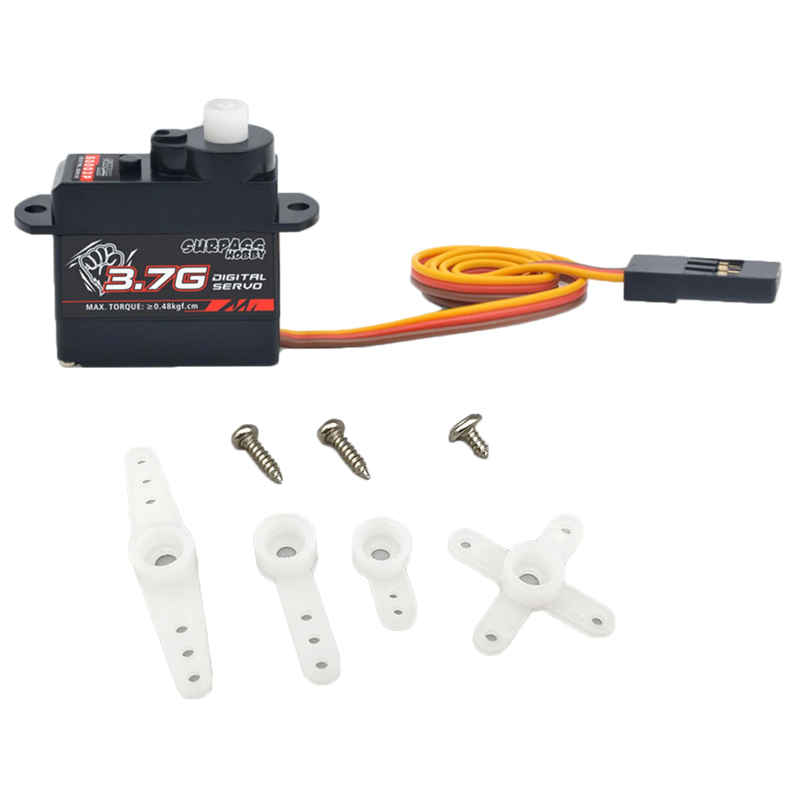 

2.8-4.2V 3.7g Plastic Gear High Speed Micro Digital Servo Kits High Speed DIY Micro Digital Servo Kits