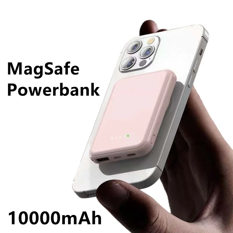 

10000mAh Magsafe Magnetic Wireless Power Bank Mobile Phone External Battery For iphone 13 12 Mini 13Pro 12Pro Max Powerbank