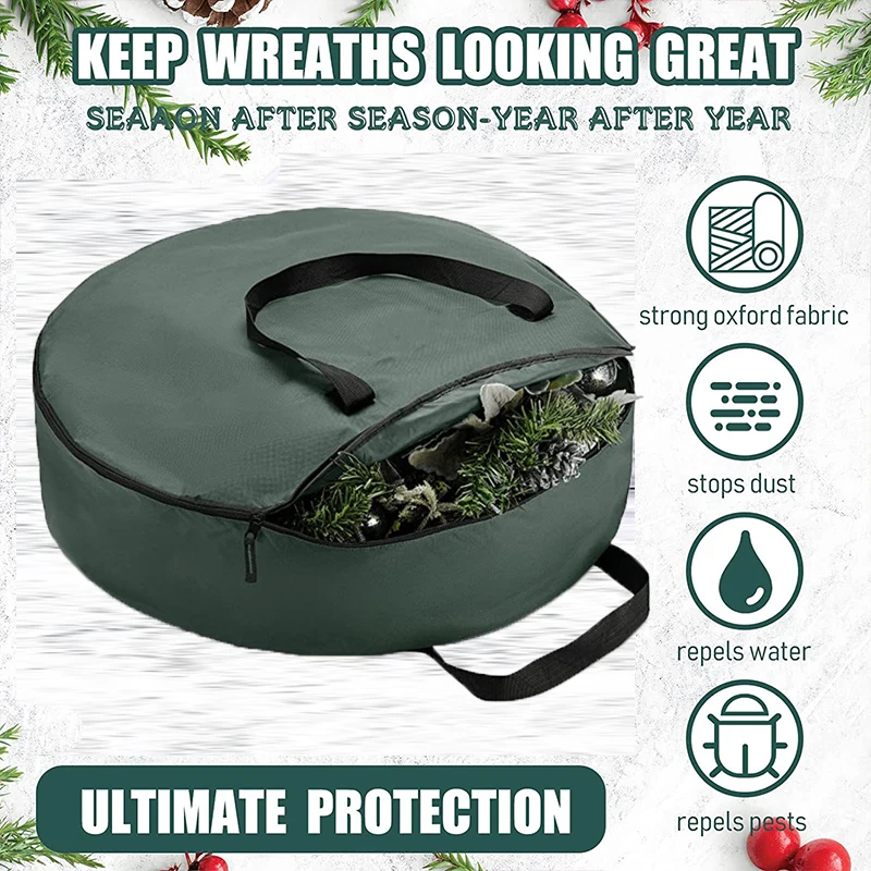 Складной органайзер для хранения венков из ткани Оксфорд