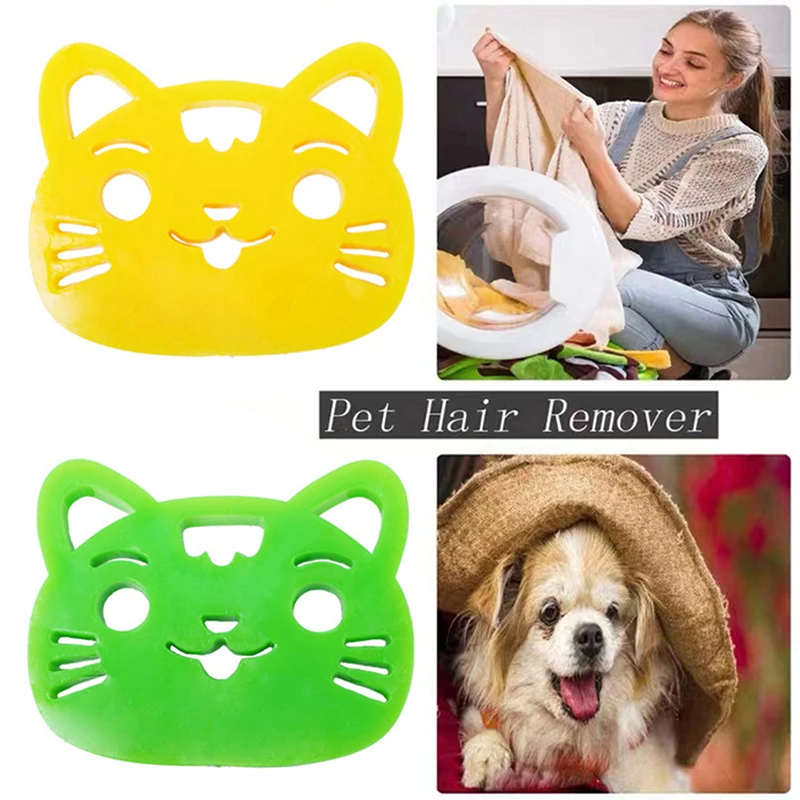 

Pet Hair Remover Silicone Brush Sofa Car Washing Machine Laundry Catcher Machine Reusable Cleaning Products Accessories