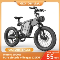 ekx x20 electric bike mountain moped ebike 20 inch fat tire 2000w 48v 30ah mens road ebike electric bicycle for adults e bikes