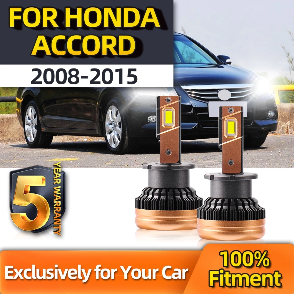 

TEENRAM 2PCS Turbocharged LED D2S CSP Chip 6000K White Brighter Canbus For Honda Accord 2008 2009 2010 2011 2012 2013 2014 2015