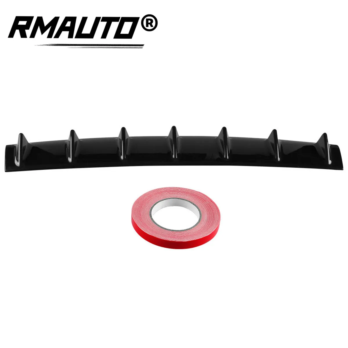 

Universal Car Rear Bumper Diffuser Splitter Shark 3 5 7 Fin Kit Rear Bumper Lip Spoiler For Honda For Toyota For Benz For BMW