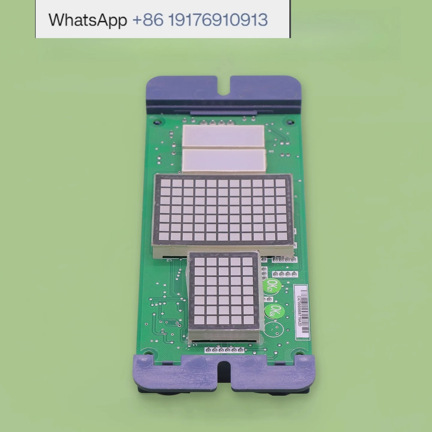 Фото Панель дисплея вызова лифта SM-04-VSD/VSB/VSC для автомобиля, внешняя контрольная плата ЖК-дисплея №2