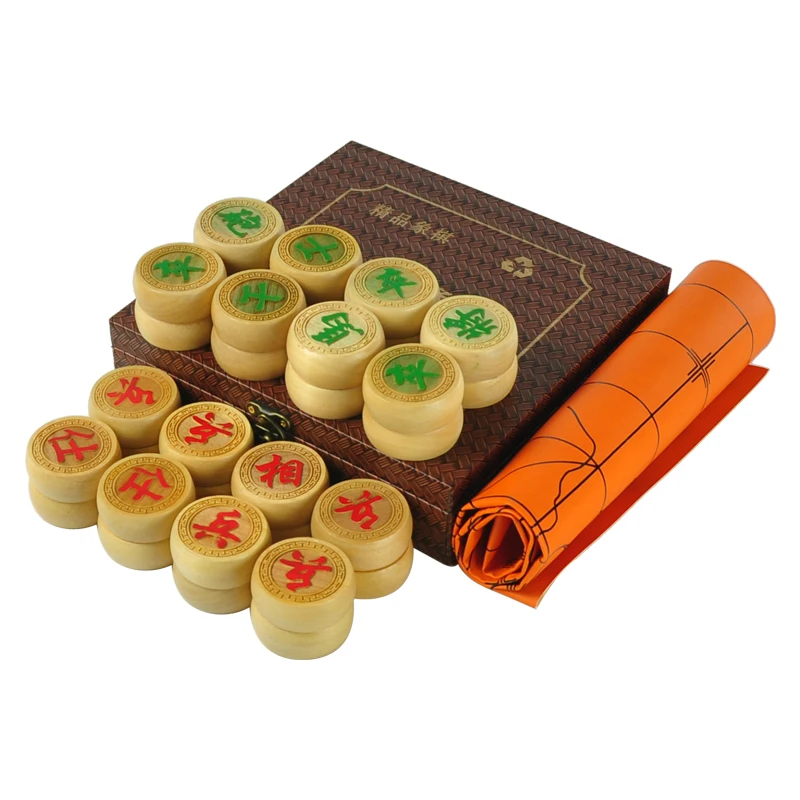 

Family Table Games Chess Pieces Board Set Luxury Thematic Chess Chinese Board Games Children Jogos Tabuleiro Entertainment