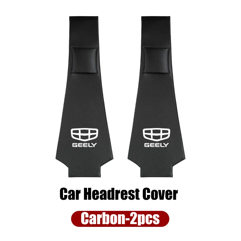 

Кожаный автомобильный подголовник, защитный чехол от грязи для Geely Emgrand X7 EC7 Atlas Boyue GC6, детали LC EC8 Atlas CK2 CK3 GT GC9