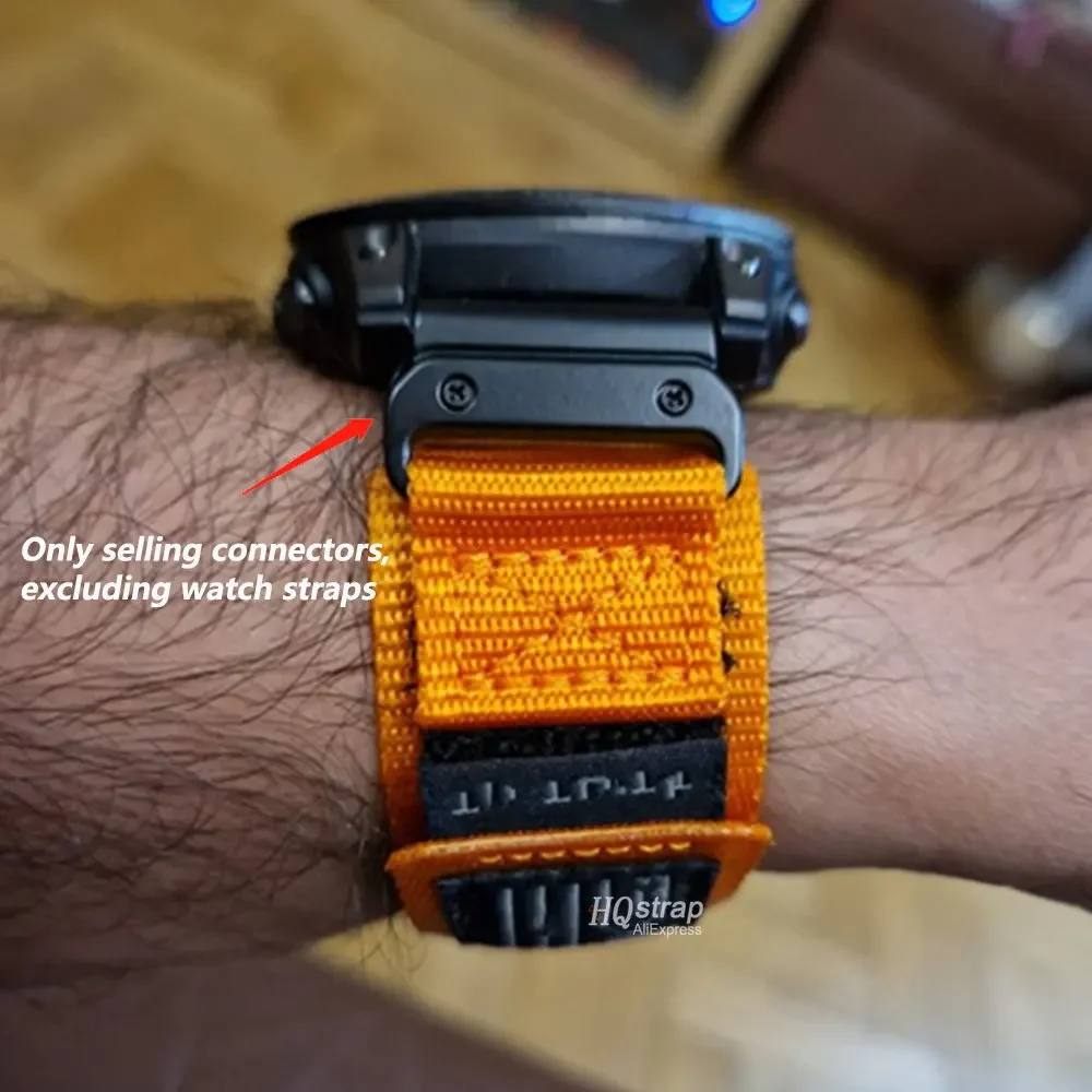 Металлический адаптер для Garmin Watch 2 шт. коннектор Fenix 7X 6x Pro 7x5 6 адаптеры ремешка