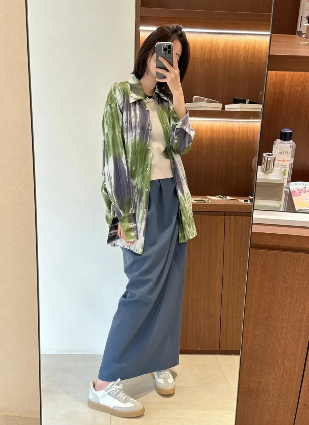 

2023 spring and summer women's clothing fashion new Silk Shirt Top 0504