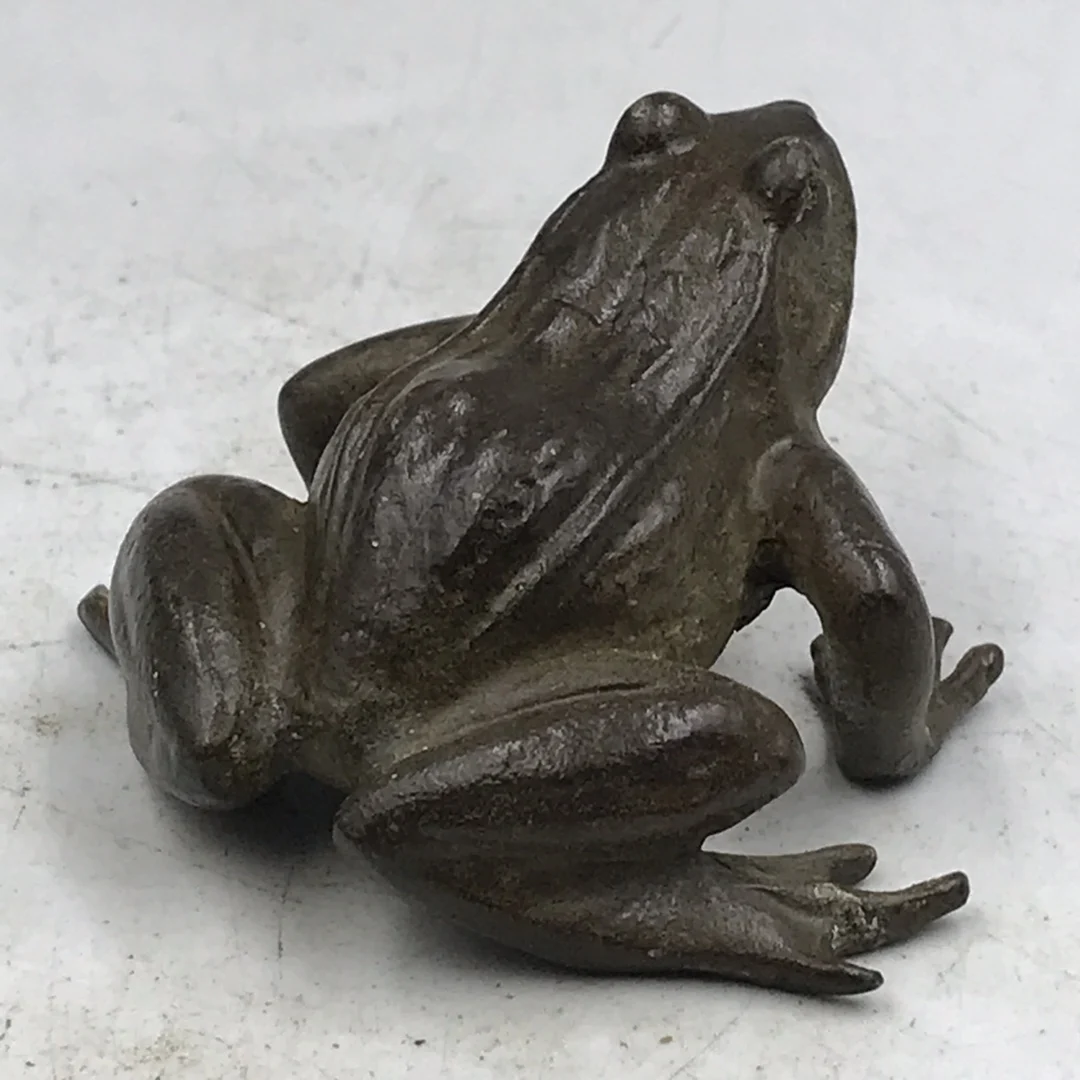 Бесплатная доставка коллекция украшений в виде лягушки из чистой меди маленькая