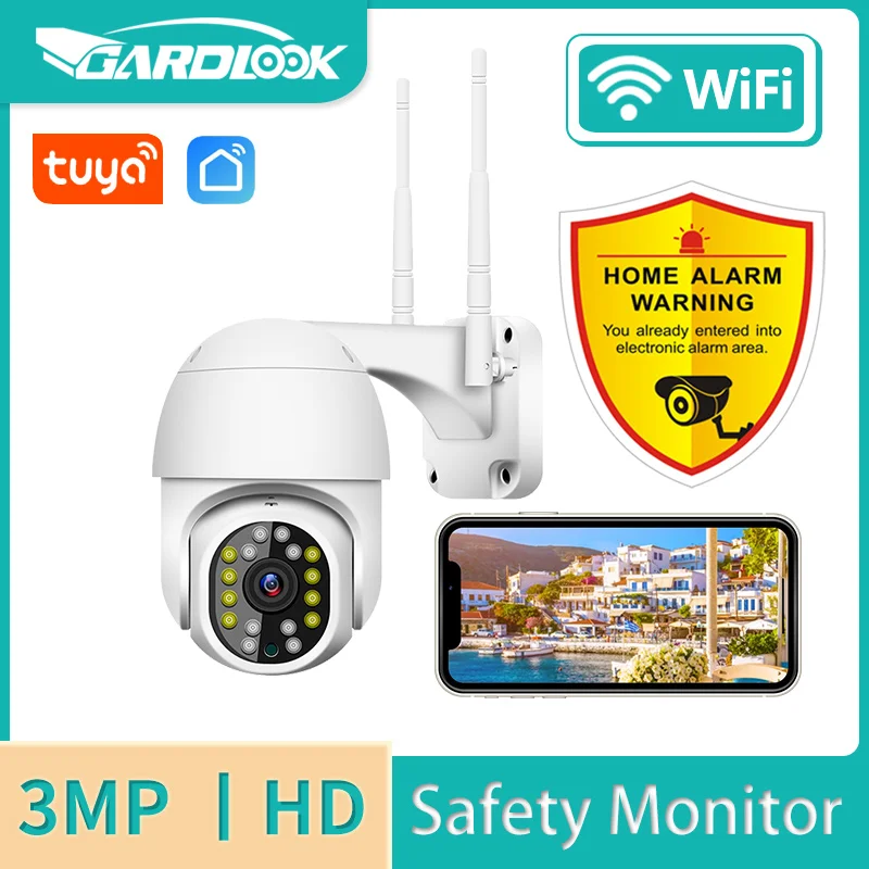 

Security Monitoring IP Camera Gardlook Wifi Monitor COLOR NIGHT VISION Mobile Tracking Sound Alarm Record Life Interesting Video