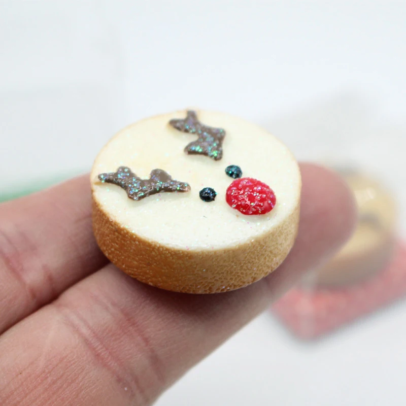 Модель кукольного домика 1/12 имитация лосеянного торта с коробкой модель кухня