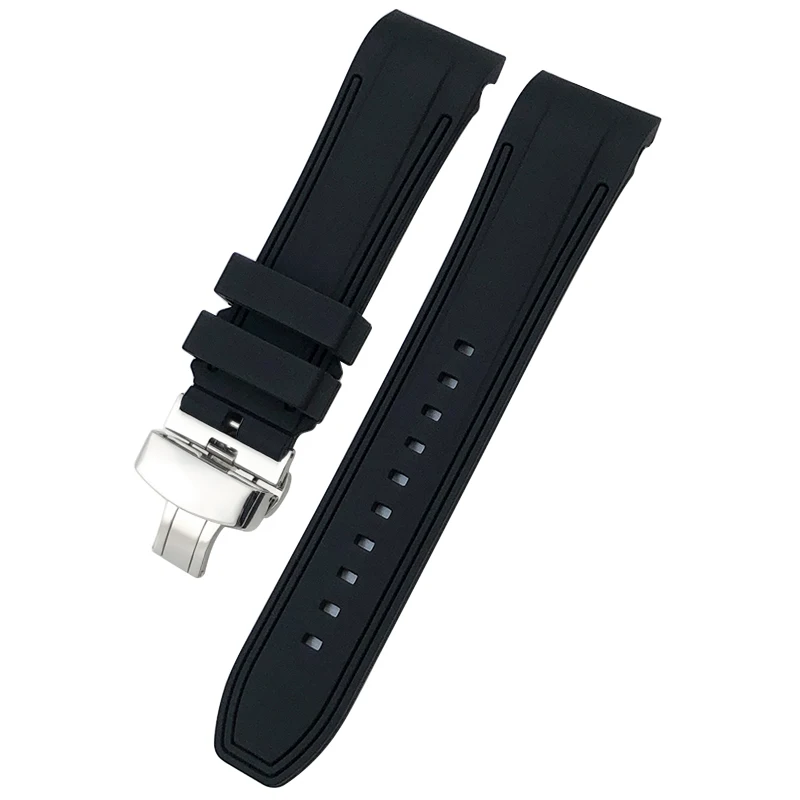 Аксессуары для часов 23 мм 24 мм для Tissot 1853 Couturier T035 резиновый силиконовый ремешок T035407A T035627A мужской деловой ремешок для часов (art.: 3920c931ef27c) - 3920c931ef27c
