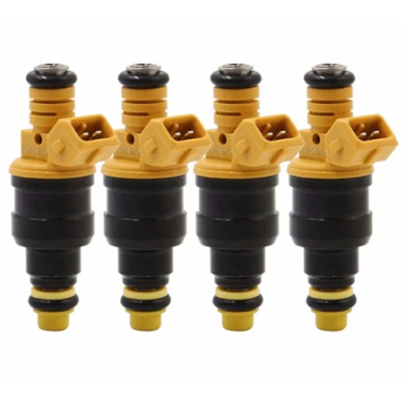 

4PCS Car Fuel Injectors Set 0280150762 Fit for Peugeot 405 505 Volvo 240 244 245 740 780 940 1.9L 2.2L 2.3L