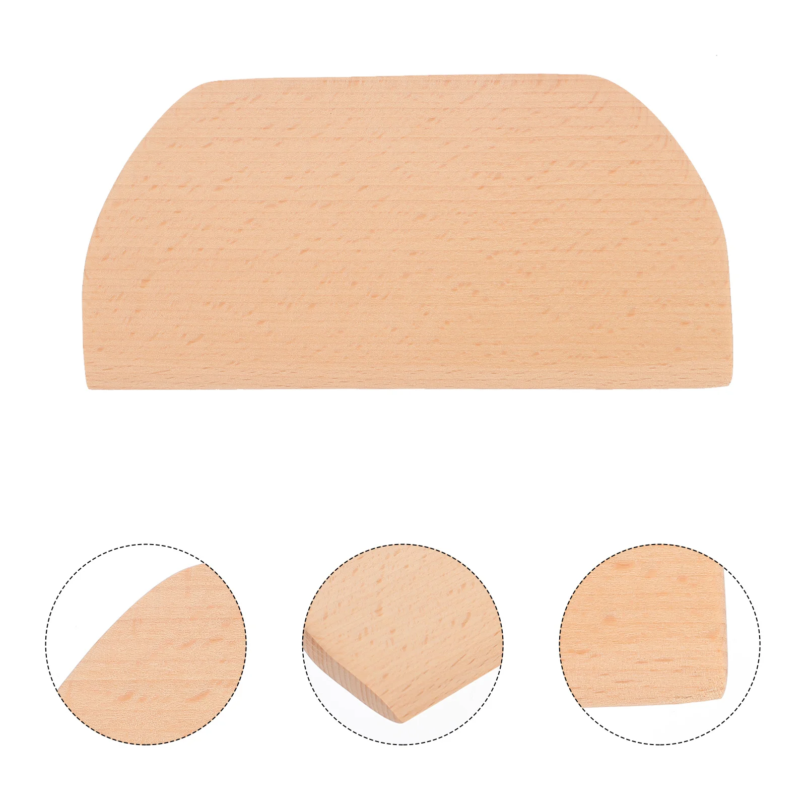 

Scraper Dough Cake Bread Bench Pastry Smoother Pizza Supplies Flour Tools Making Baking Cream Kitchen Icing Flexible Side