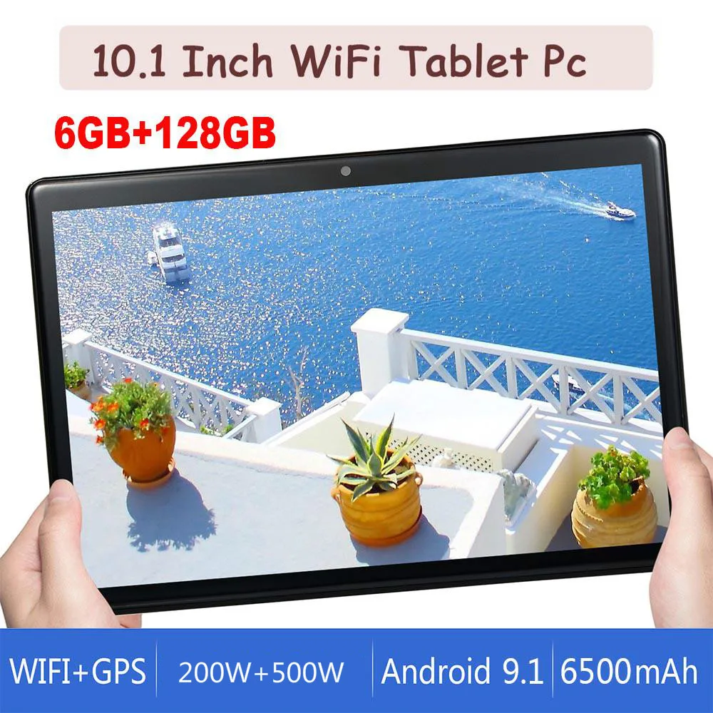 

2022 Tablet PC 10.1 Inch 4G Lte Phablet Dual SIM Card Tablets 8 Core 6GB+128GB IPS Screen Big Battery FM GPS Wi-Fi Bluetooth