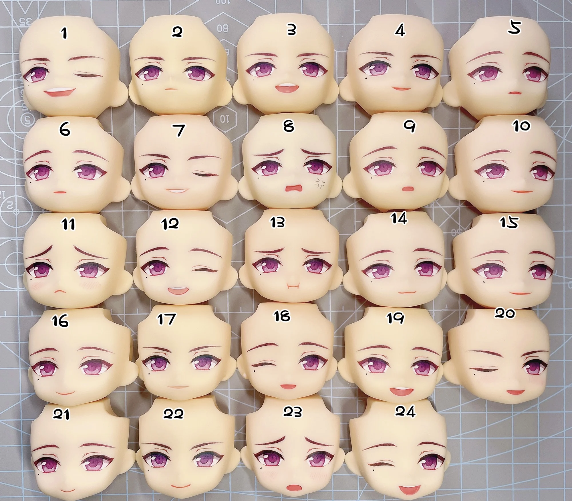 Подставка на лицо для кукол, со звездами