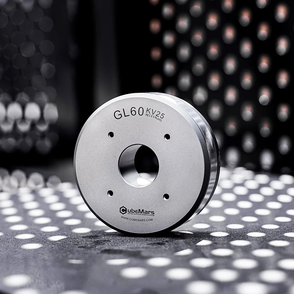 Фото Бесщеточный двигатель CubeMars GL60 Outrunner Gimbal с улучшенным электромагнитным дизайном и повышенным управлением и эффективностью №5