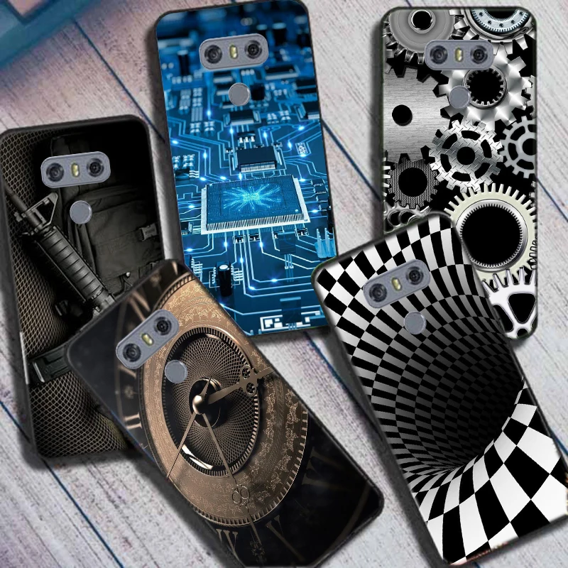 Мягкая силиконовая задняя крышка с 3d-чипом для LG G6, милый мультяшный чехол для LG G5 G 6 LGG6 LGG5 G 5, чехлы, бампер, оболочка