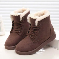2022 winter boots women snow women shoes flat hell casual winter shoes woman ankle boots plush warm botas mujer 35 43 wsh3132
