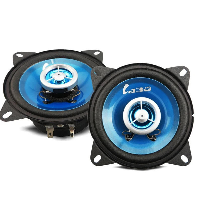 80 Вт 4 Ом коаксиальный автомобильный аудиодинамик 2 шт. 4-дюймовый НЧ-динамик