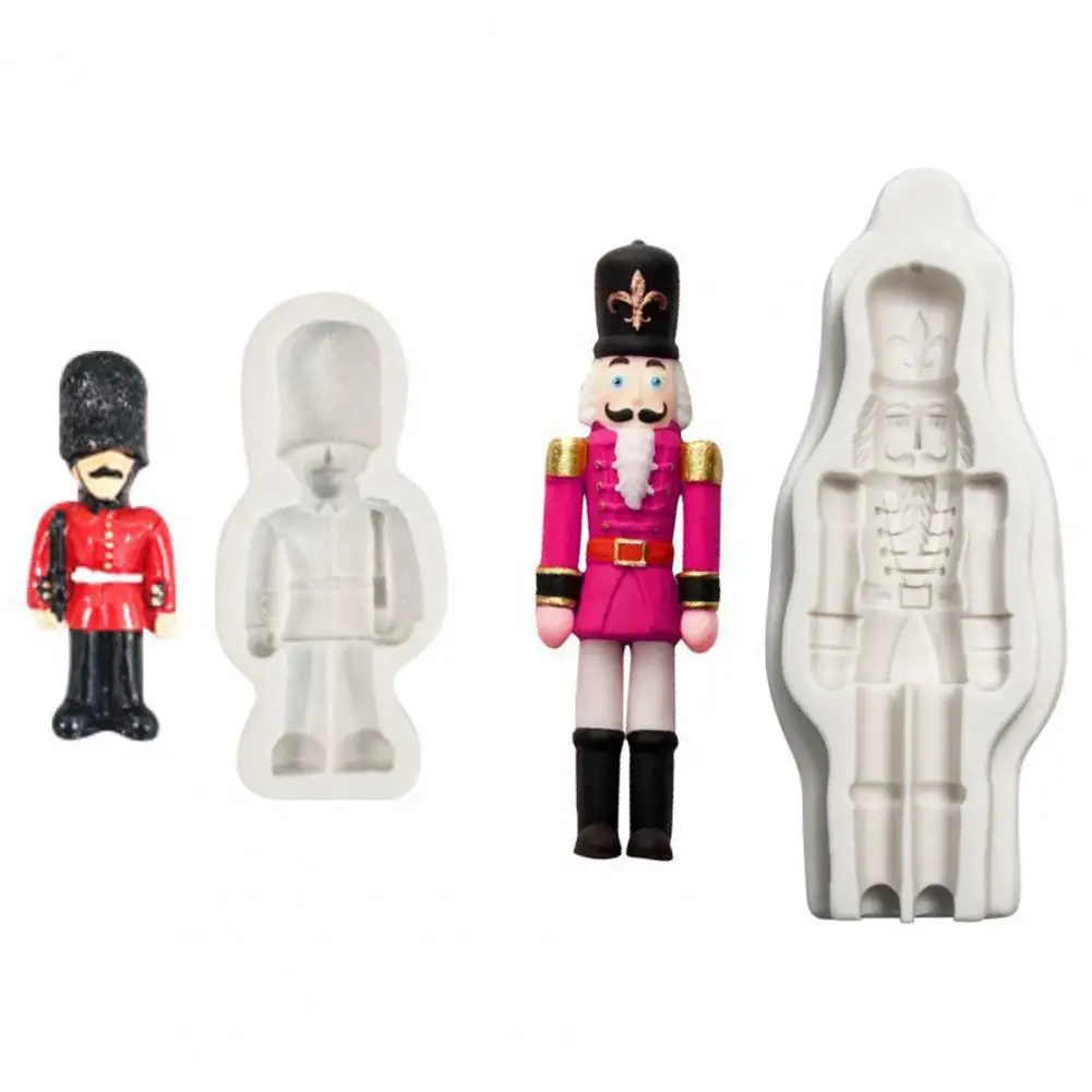 

Fondant Mold Convenient 4 Styles Reusable Oven Safe Candy Mold for Bakery Dessert Mold Candy Mold