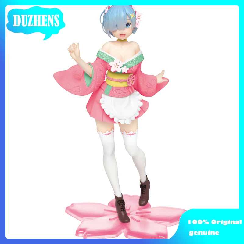

Фигурки из ПВХ TAITO Coreful, фигурки из ПВХ, оригинал: Re:Zero REM Cherry impression 23 см, аниме, модели, игрушки, коллекционная кукла, подарок