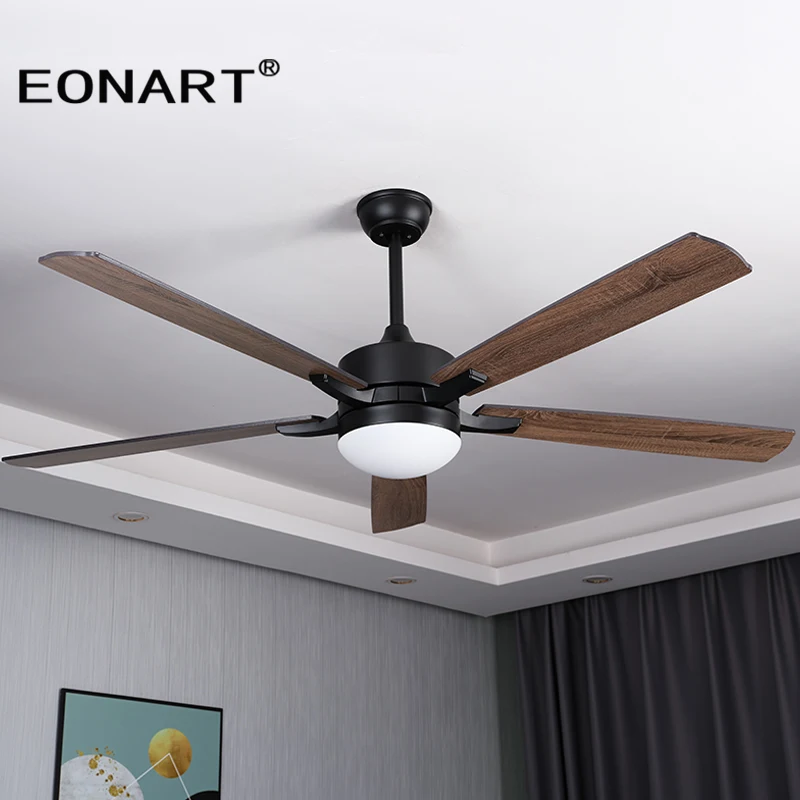 

66 Inch Led Design Fan Lamp Roof Lighting Fan Modern Indoor Decorate Plywood Blade Dc Ceiling Fan With Remote Control Ventilador