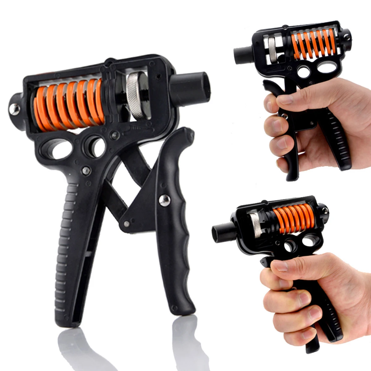 

5-165kg Adjustable Countable Arm Hand Grip Strength Exercise Strengthener Gripper Spring Finger Pinch Carpal Expander Profession