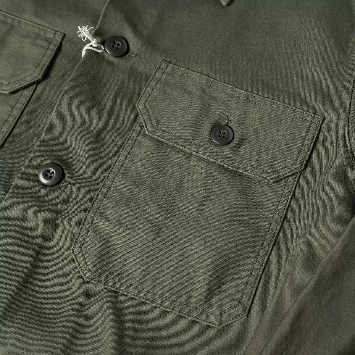 Мужская рабочая рубашка из хлопкового сатина с 2-м узором OG-107 усталости не в