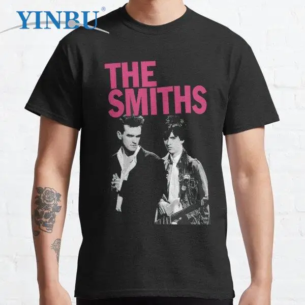 

Футболка The Two Master, Мужская футболка высокого качества с принтом The Smiths, брендовая графическая футболка YINBU