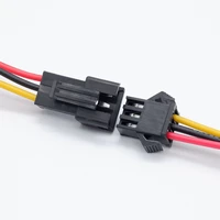 10 pairs 15cm sm2 54 23456 pins plug male and female wire connector wire connector cable pigtail plug for led strip