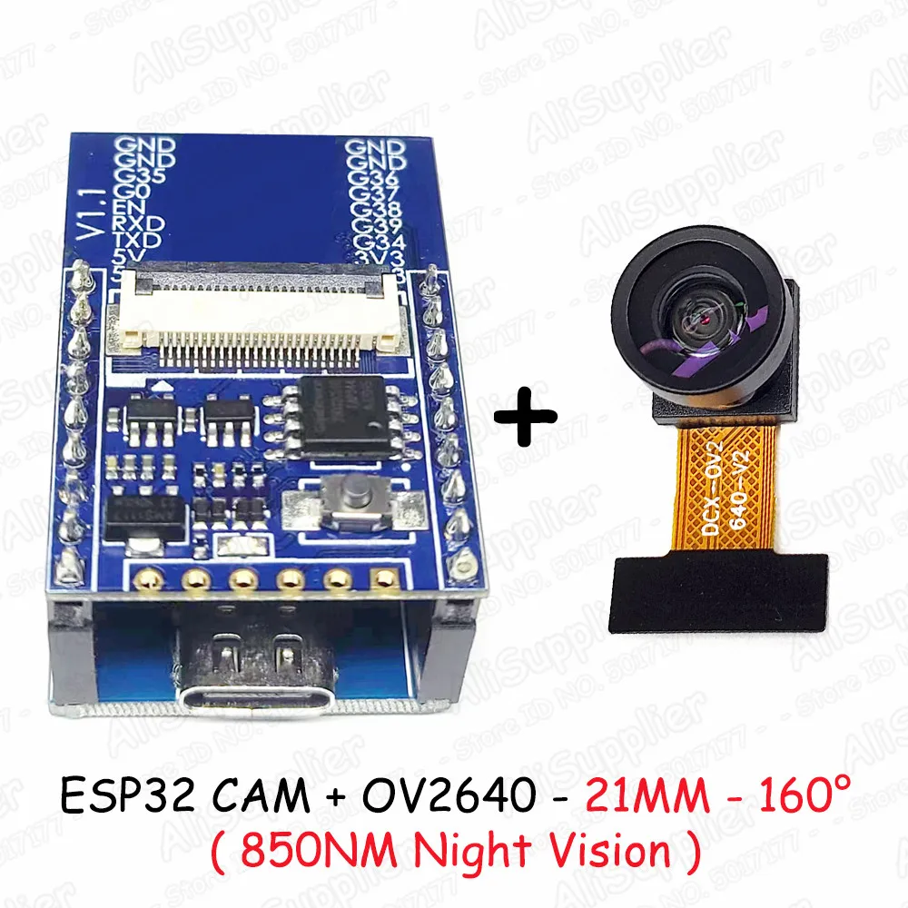 

ESP32 CAM Kit с OV2640 камерой UICPAL