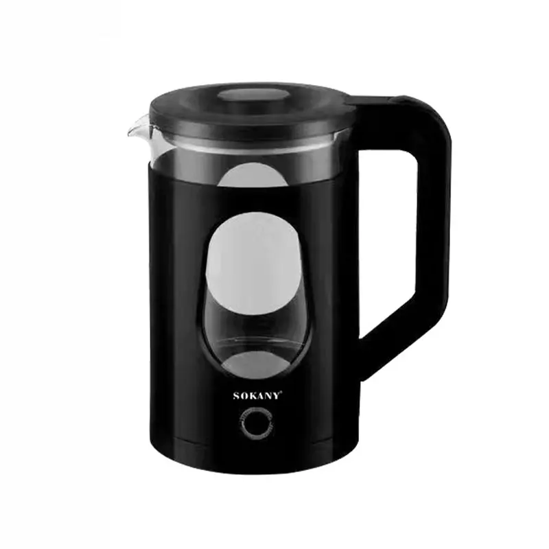 

Electric Kettles Stainless Steel for Boiling Water, Double Wall Hot Water Boiler Heater for Coffee, Tea , 2000W, 2.3 Liter