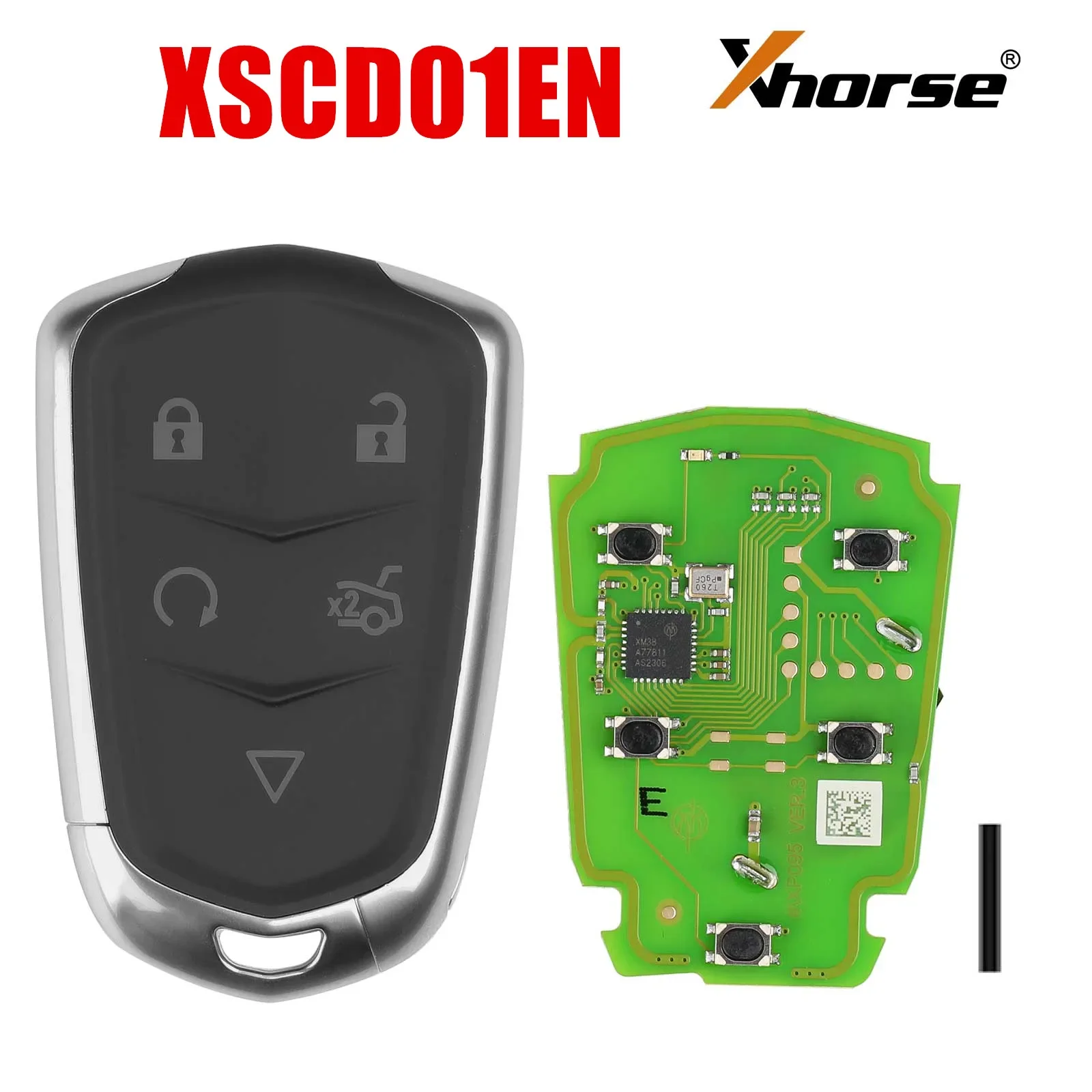 

Смарт-ключ Xhorse XM38 серии XS XSCH01EN XSLR01EN XSFO02EN XSJP01EN XSGA80EN XSCD01EN XSTO03EN XSSBR0EN