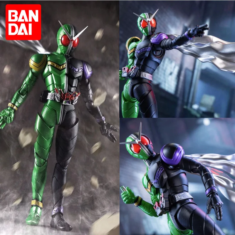 

Экшн-фигурка Kamen Rider с двойным шарниром, Игрушка S.h. Фигурка (shinkocchou Seihou) -двойной ездовой велосипед Kamen, 16 см