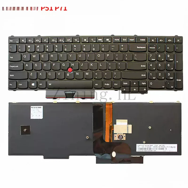 Фото Клавиатура для ноутбуков Nanyuan P50 P70 P51 P71 P70S подходит для компьютеров Lenovo IBM ThinkPad. №2