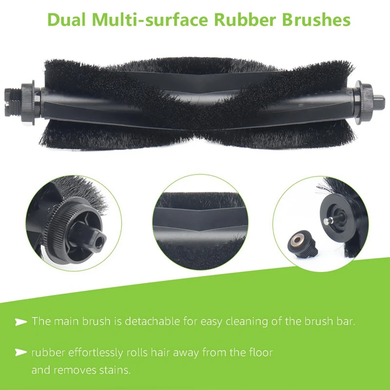 Комплект запасных частей для роботов-пылесосов серии Eufy L60 — 15 шт. в упаковке с