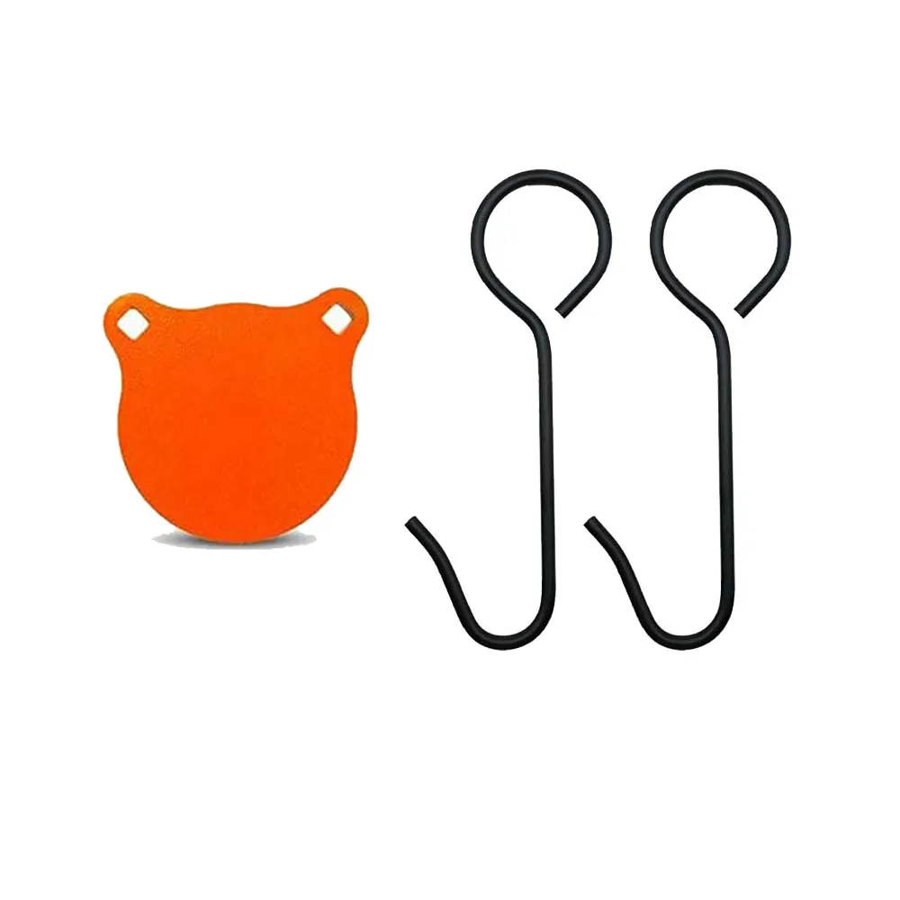 Стальная мишень для стрельбы AR500 оранжевый диаметр 3 дюйма/75 мм толщина 3/8 дюйма 9 53