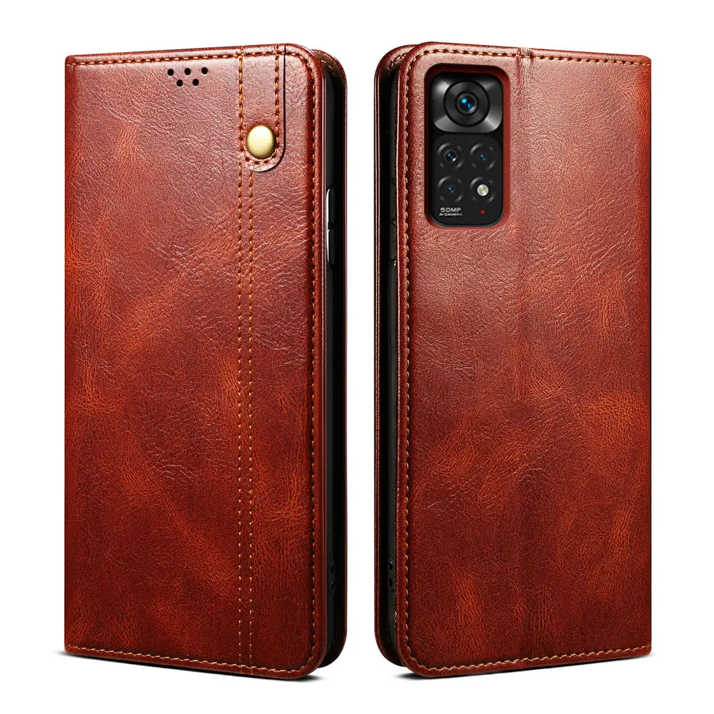 

For Redmi Note 11s 11t Luxury Case Leather Magnet Texture Wallet Skin For Xiaomi Redmi Note 11 Pro Plus Case Flip Cover