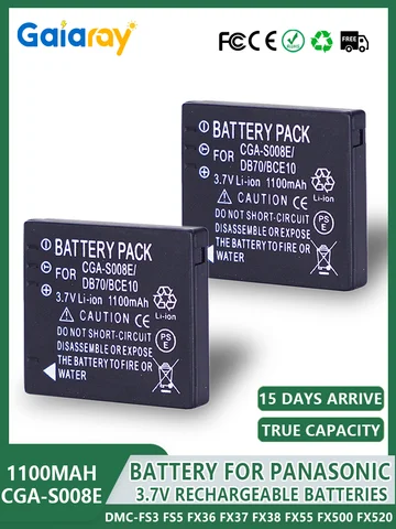 Panasonic dmc fs20 battery - купить недорого | AliExpress