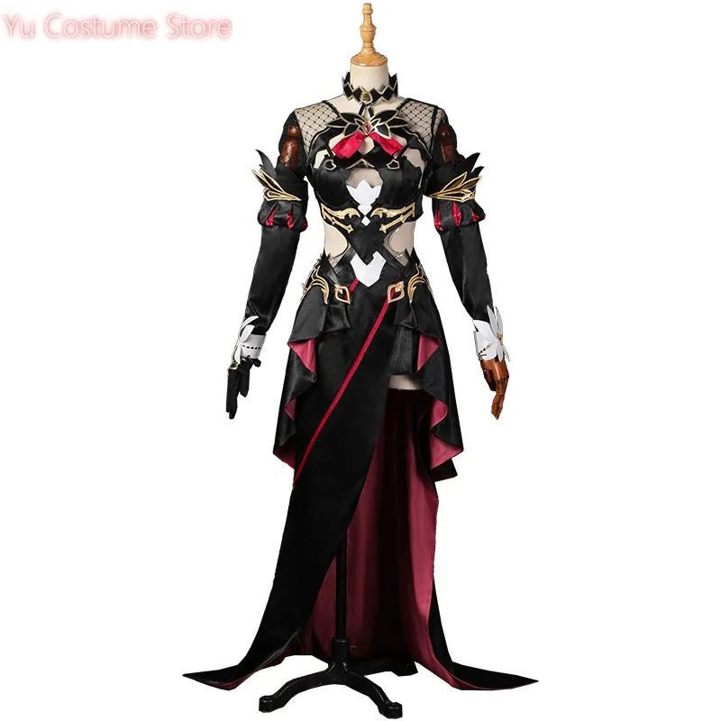Ю костюм аниме! Honkai Impact 3rd Eden игровой элегантное платье униформа косплей Хэллоуин