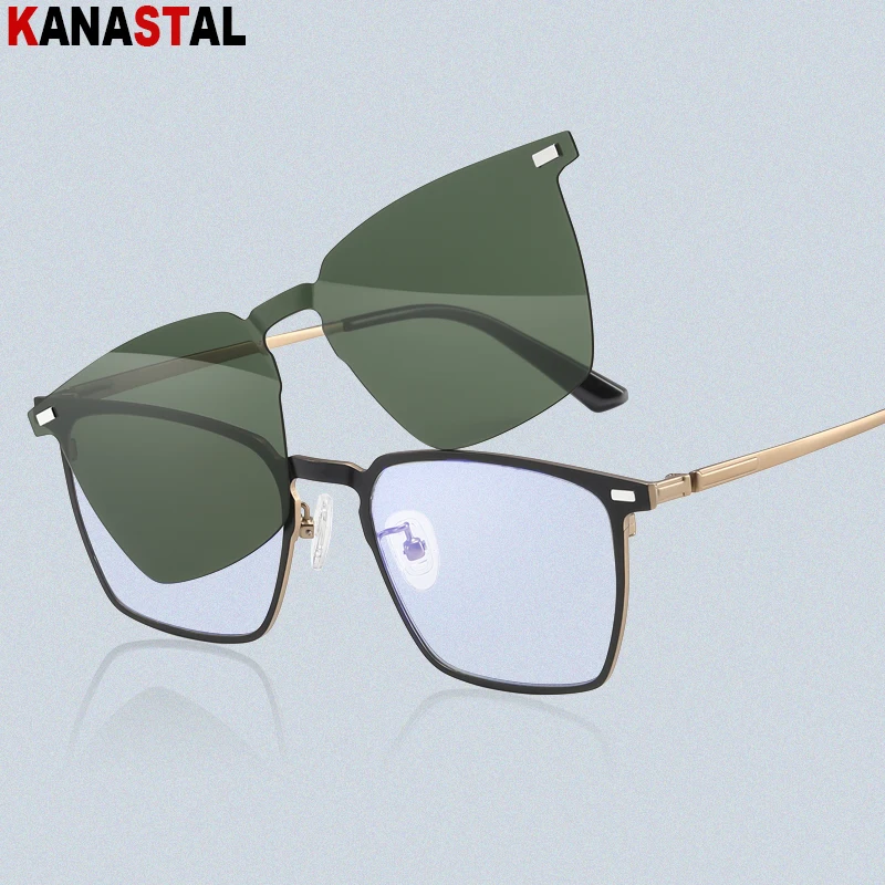 

Men's Polarized Sunglasses UV400 Women Blue Light Blocking Eyeglasses Frame Computer Reading Glasses Prescription Lenses Eyewear
