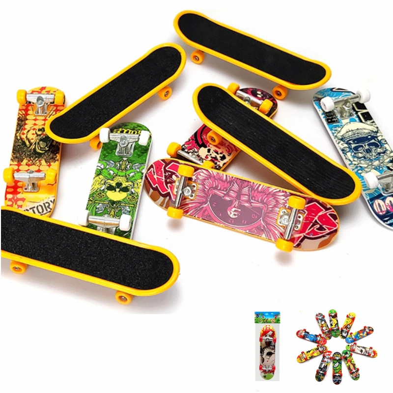 Finger Board Tech Truck Mini Skateboards Alloy Stent Finger Boards Skate Truck Finger Skateboard For Kid Toy Children Gifts