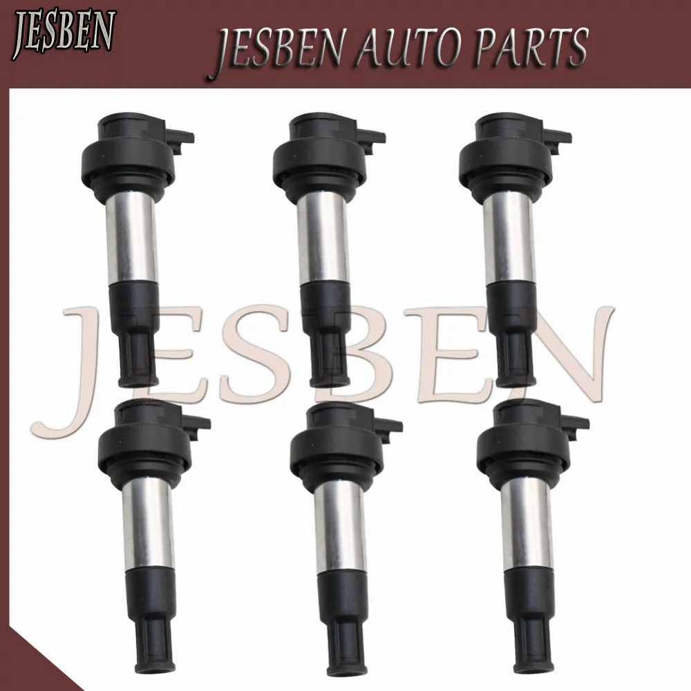 

6 шт. 7722679-04 12137722679 12131542973 катушка зажигания подходит для BMW K1600GTL K1600GT K1600B K1600 Bagger 2011-2013