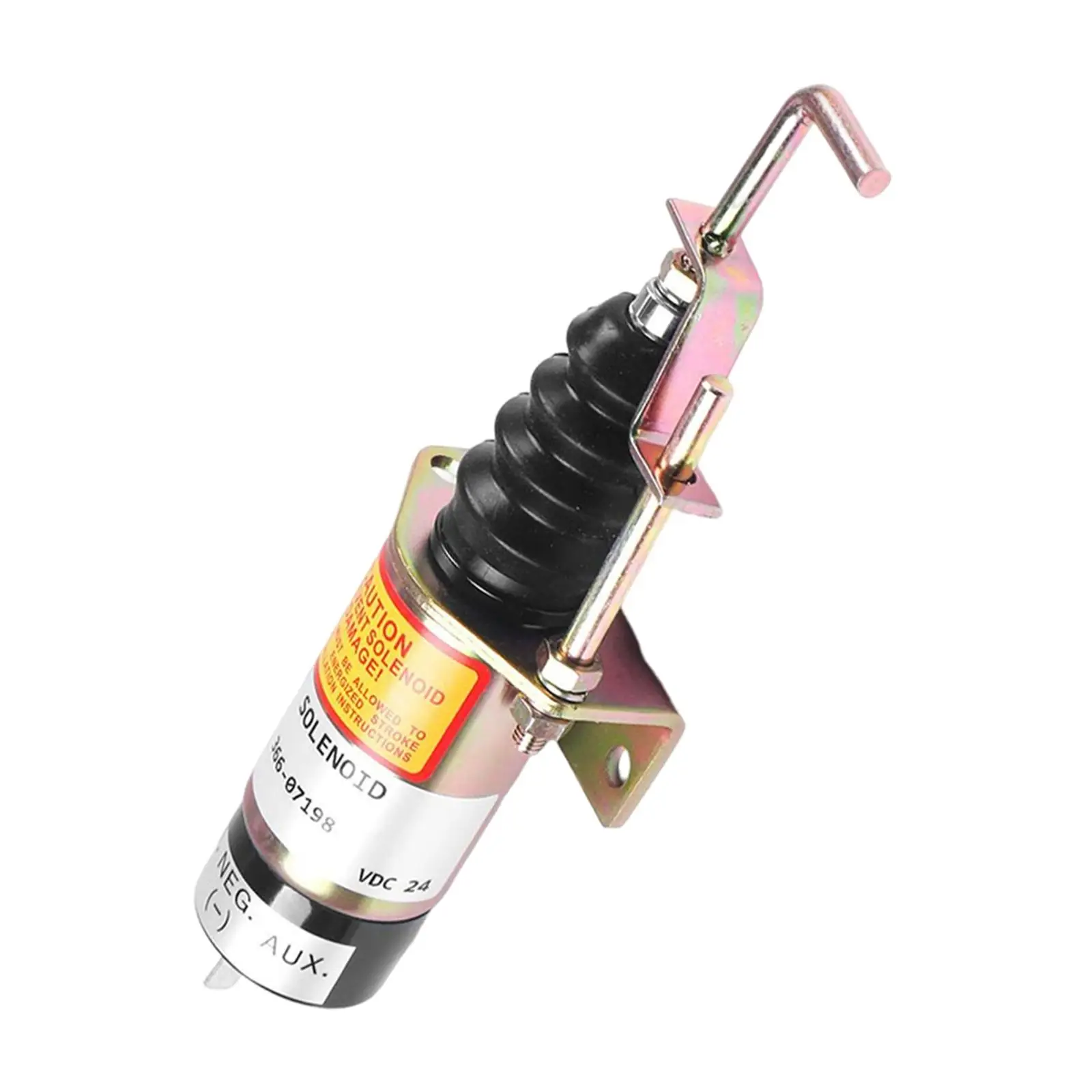 

Fuel Shut Off Solenoid 24V 1502-24C7U2B2S1 for Lister Petter Engine with Bracket Professional High Performance Spare Parts