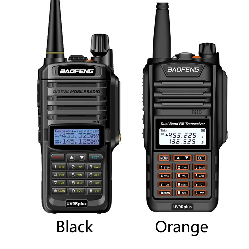 BAOFENG UV-9R PLUS Walkie Talkie 136-174&400-480mhz with Positioning Track GPS With Long Range walkie-talkie Radios Transceiver